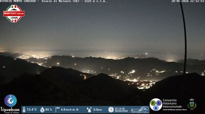 immagine della webcam nei dintorni di Chiavari: webcam Favale di Malvaro