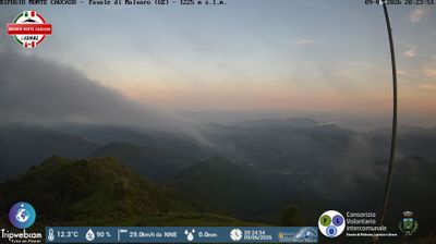 immagine della webcam nei dintorni di Rapallo: webcam Favale di Malvaro