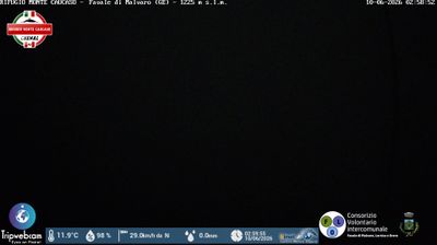 immagine della webcam nei dintorni di Portofino: webcam Favale di Malvaro