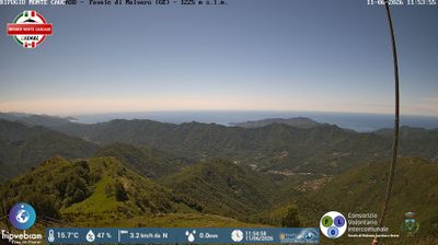 immagine della webcam nei dintorni di Chiavari: webcam Favale di Malvaro