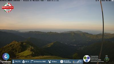 immagine della webcam nei dintorni di Rapallo: webcam Favale di Malvaro