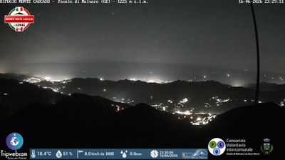 immagine della webcam nei dintorni di Cabella Ligure: webcam Favale di Malvaro