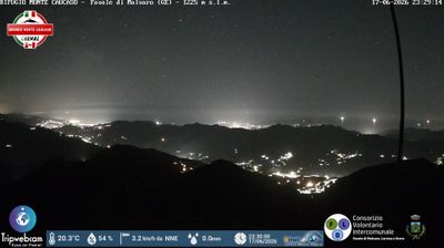 immagine della webcam nei dintorni di Portofino: webcam Favale di Malvaro