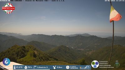 immagine della webcam nei dintorni di Sori: webcam Favale di Malvaro