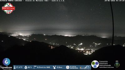 immagine della webcam nei dintorni di Ferriere: webcam Favale di Malvaro