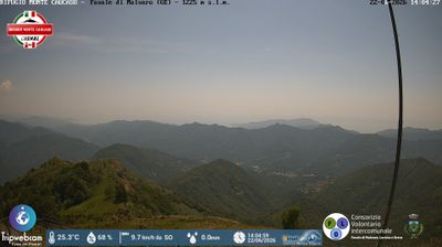 immagine della webcam nei dintorni di Tribogna: webcam Favale di Malvaro