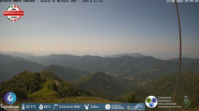 immagine della webcam nei dintorni di Rapallo: webcam Favale di Malvaro