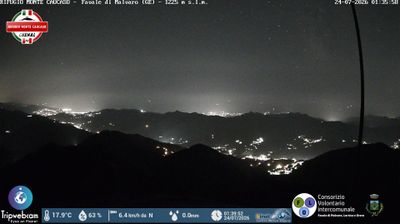 immagine della webcam nei dintorni di Torriglia: webcam Favale di Malvaro