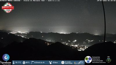 immagine della webcam nei dintorni di San Colombano Certenoli: webcam Favale di Malvaro