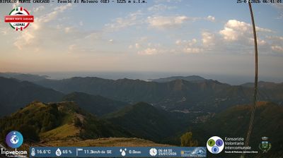 immagine della webcam nei dintorni di Recco: webcam Favale di Malvaro