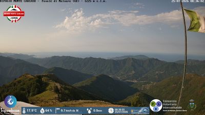 immagine della webcam nei dintorni di Camogli: webcam Favale di Malvaro