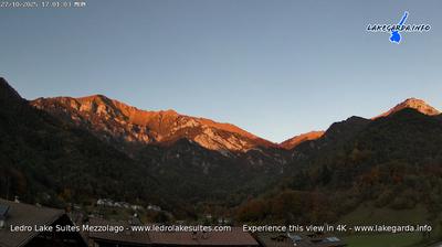 immagine della webcam nei dintorni di Brenzone sul Garda: webcam Molina di Ledro