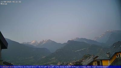 immagine della webcam nei dintorni di Pila: webcam Saint-Pierre