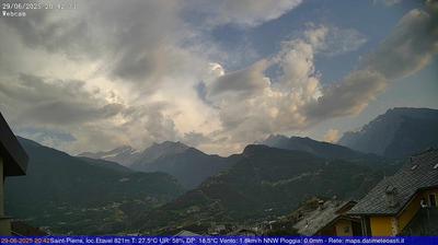 immagine della webcam nei dintorni di Punta Helbronner: webcam Saint-Pierre