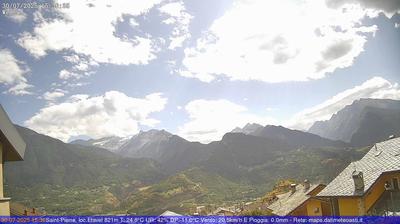 immagine della webcam nei dintorni di Valgrisenche: webcam Saint-Pierre