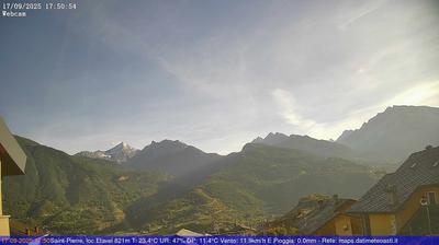 immagine della webcam nei dintorni di Punta Helbronner: webcam Saint-Pierre