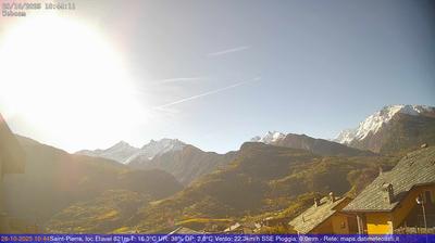 immagine della webcam nei dintorni di Cogne: webcam Saint-Pierre