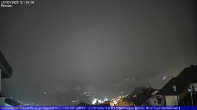 immagine della webcam nei dintorni di Punta Helbronner: webcam Saint-Pierre