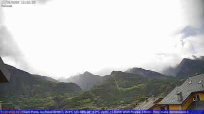 immagine della webcam nei dintorni di Punta Helbronner: webcam Saint-Pierre
