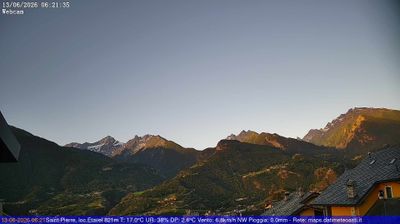 immagine della webcam nei dintorni di Cogne: webcam Saint-Pierre