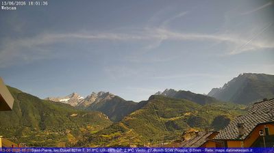 immagine della webcam nei dintorni di Gressan: webcam Saint-Pierre