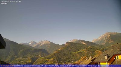 immagine della webcam nei dintorni di Valgrisenche: webcam Saint-Pierre