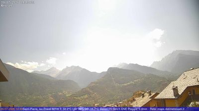 immagine della webcam nei dintorni di Chamole': webcam Saint-Pierre