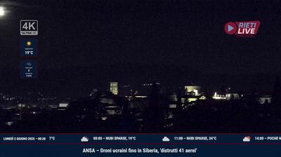 Preview delle webcam di Rieti › Ovest