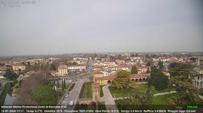 immagine della webcam nei dintorni di Santa Maria di Sala: webcam Roncade