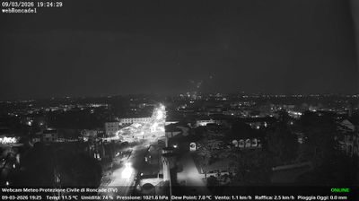 immagine della webcam nei dintorni di Fiesso d'Artico: webcam Roncade