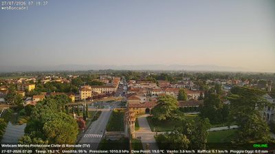 immagine della webcam nei dintorni di Fossalta di Piave: webcam Roncade