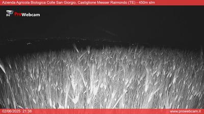 immagine della webcam nei dintorni di Roseto degli Abruzzi: webcam Castiglione Messer Raimondo