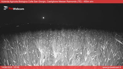 immagine della webcam nei dintorni di Montebello di Bertona: webcam Castiglione Messer Raimondo