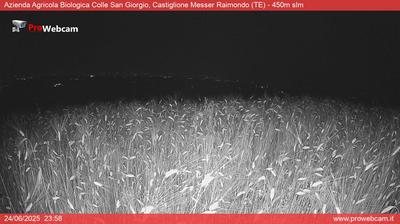 immagine della webcam nei dintorni di Isola del Gran Sasso d'Italia: webcam Castiglione Messer Raimondo