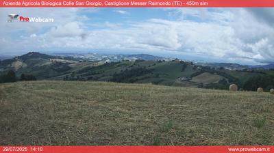 immagine della webcam nei dintorni di Giulianova: webcam Castiglione Messer Raimondo