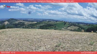 immagine della webcam nei dintorni di Scerne: webcam Castiglione Messer Raimondo