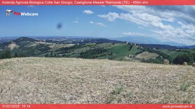 immagine della webcam nei dintorni di Silvi: webcam Castiglione Messer Raimondo