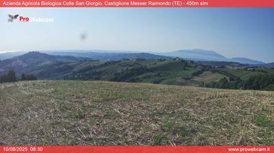 immagine della webcam nei dintorni di Calascio: webcam Castiglione Messer Raimondo