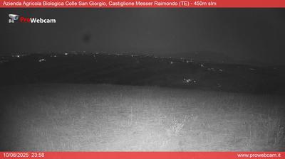 immagine della webcam nei dintorni di Pescara: webcam Castiglione Messer Raimondo