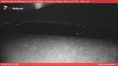 immagine della webcam nei dintorni di Colledara: webcam Castiglione Messer Raimondo