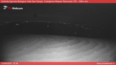 immagine della webcam nei dintorni di Prati di Tivo: webcam Castiglione Messer Raimondo