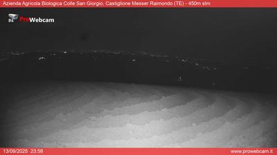 immagine della webcam nei dintorni di Giulianova: webcam Castiglione Messer Raimondo