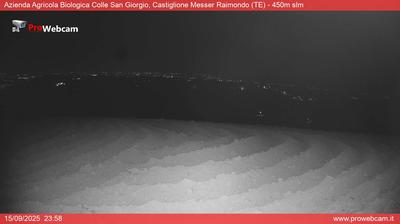 immagine della webcam nei dintorni di Fano Adriano: webcam Castiglione Messer Raimondo