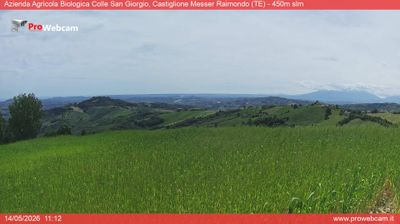 immagine della webcam nei dintorni di Roseto degli Abruzzi: webcam Castiglione Messer Raimondo