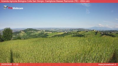 immagine della webcam nei dintorni di Silville: webcam Castiglione Messer Raimondo