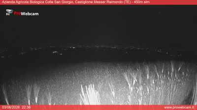 immagine della webcam nei dintorni di Carpineto della Nora: webcam Castiglione Messer Raimondo