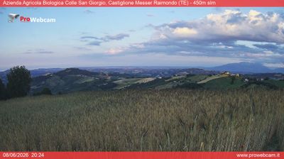 immagine della webcam nei dintorni di Campo Imperatore: webcam Castiglione Messer Raimondo