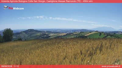 immagine della webcam nei dintorni di Campli: webcam Castiglione Messer Raimondo