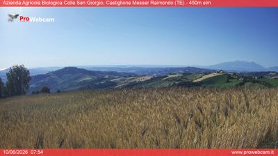 immagine della webcam nei dintorni di Silvi Marina: webcam Castiglione Messer Raimondo