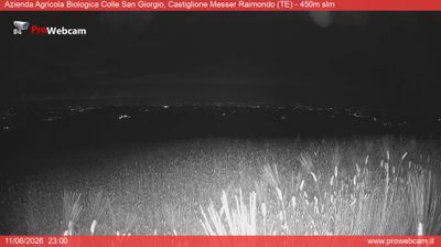 immagine della webcam nei dintorni di Canzano: webcam Castiglione Messer Raimondo
